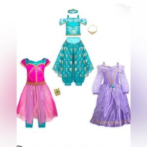Disney | Costumes | Disney Store Princess Jasmine Live Your Story Costume  Set | Poshmark